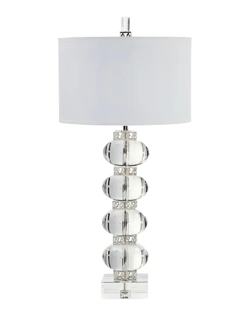 John-Richard Collection High-Rise 34" Crystal Table Lamp