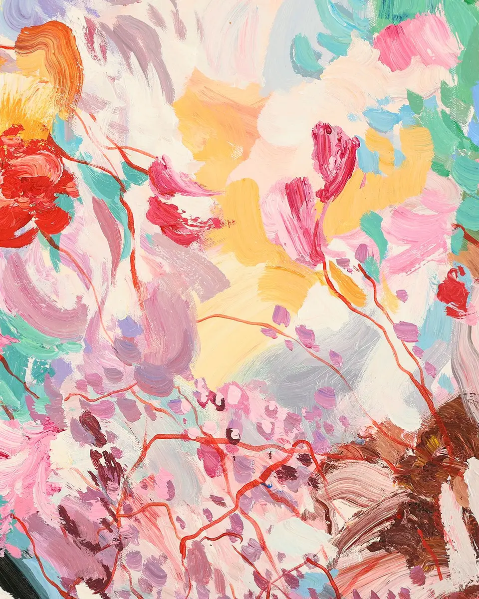 John-Richard Collection "Colorful Canopy" Original Painting | Thumbnail 3