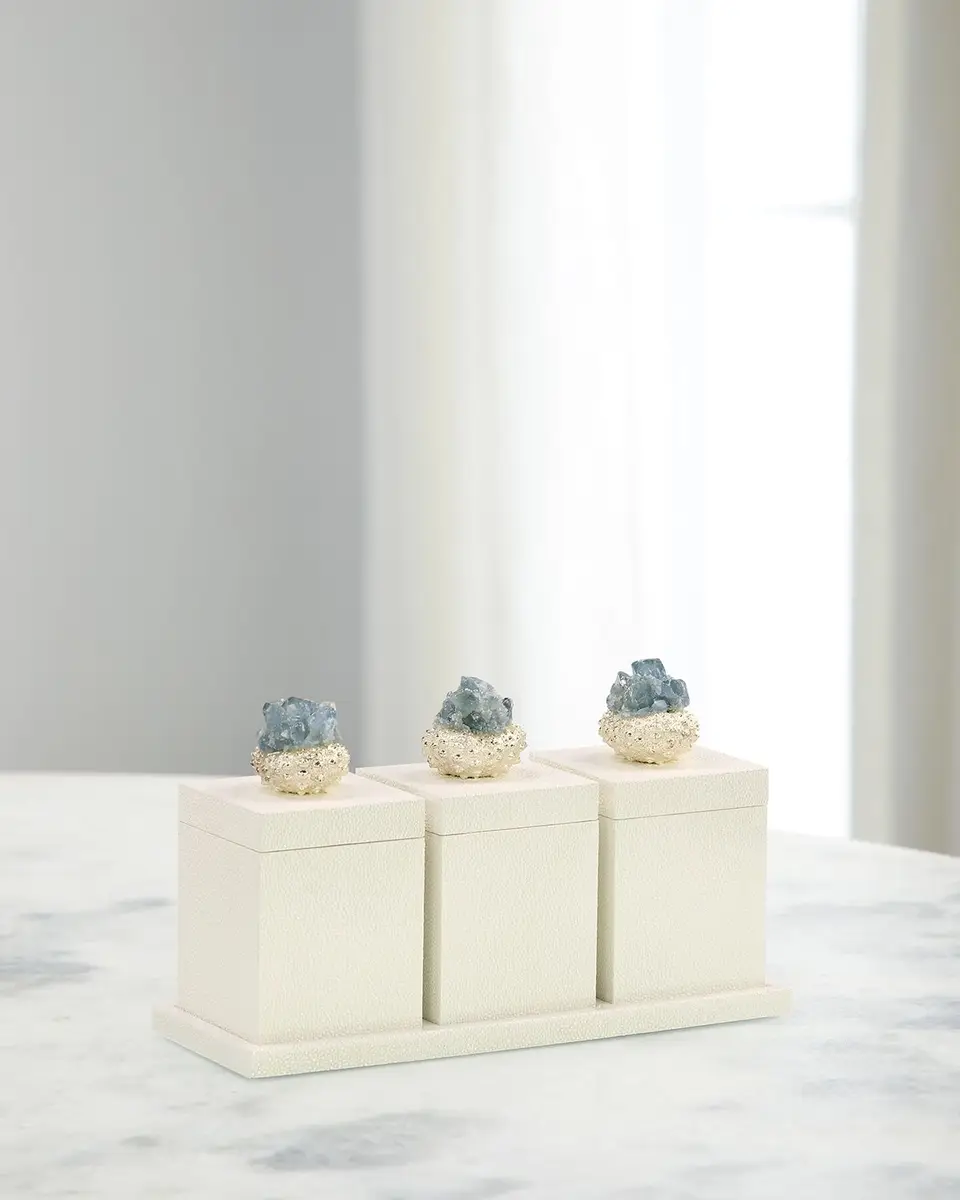 John-Richard Collection Crystalline Trio Boxes | Image 1 John-Richard Collection Crystalline Trio Boxes | Image 1