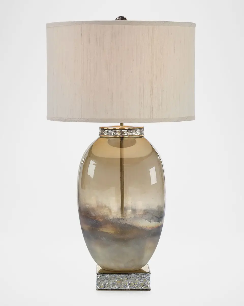 John-Richard Collection Solomon 32" Art Glass Table Lamp | Thumbnail 2 John-Richard Collection Solomon 32" Art Glass Table Lamp | Thumbnail 2