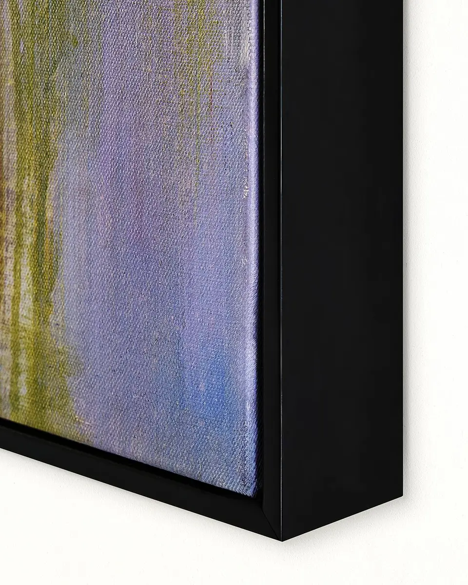 John-Richard Collection "Twilight Irises" Original Acrylic Painting on Canvas by Shi Fei | Thumbnail 4 John-Richard Collection "Twilight Irises" Original Acrylic Painting on Canvas by Shi Fei | Thumbnail 4