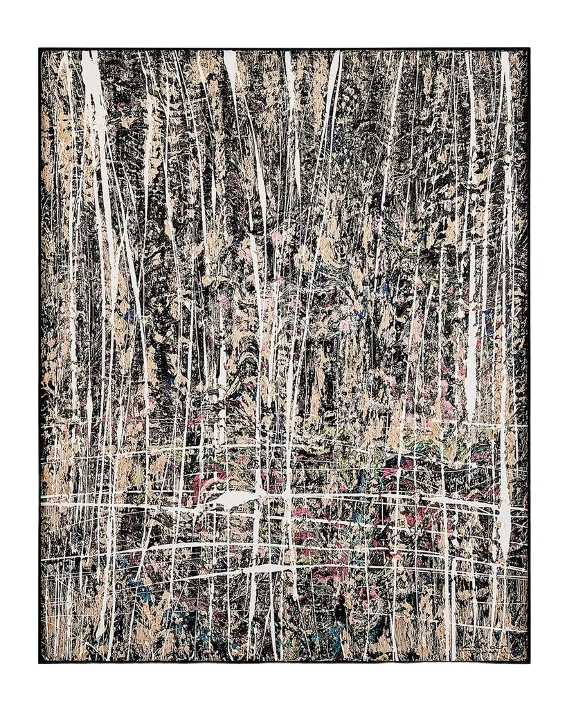 John-Richard Collection "Traces in Monochrome" Original Painting by LM Zhou