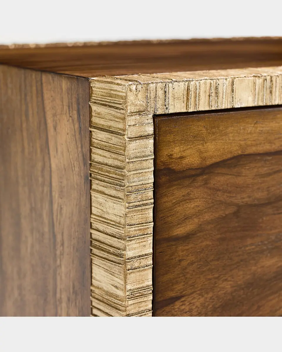 John-Richard Collection Korina 4-Door Credenza | Thumbnail 4 John-Richard Collection Korina 4-Door Credenza | Thumbnail 4
