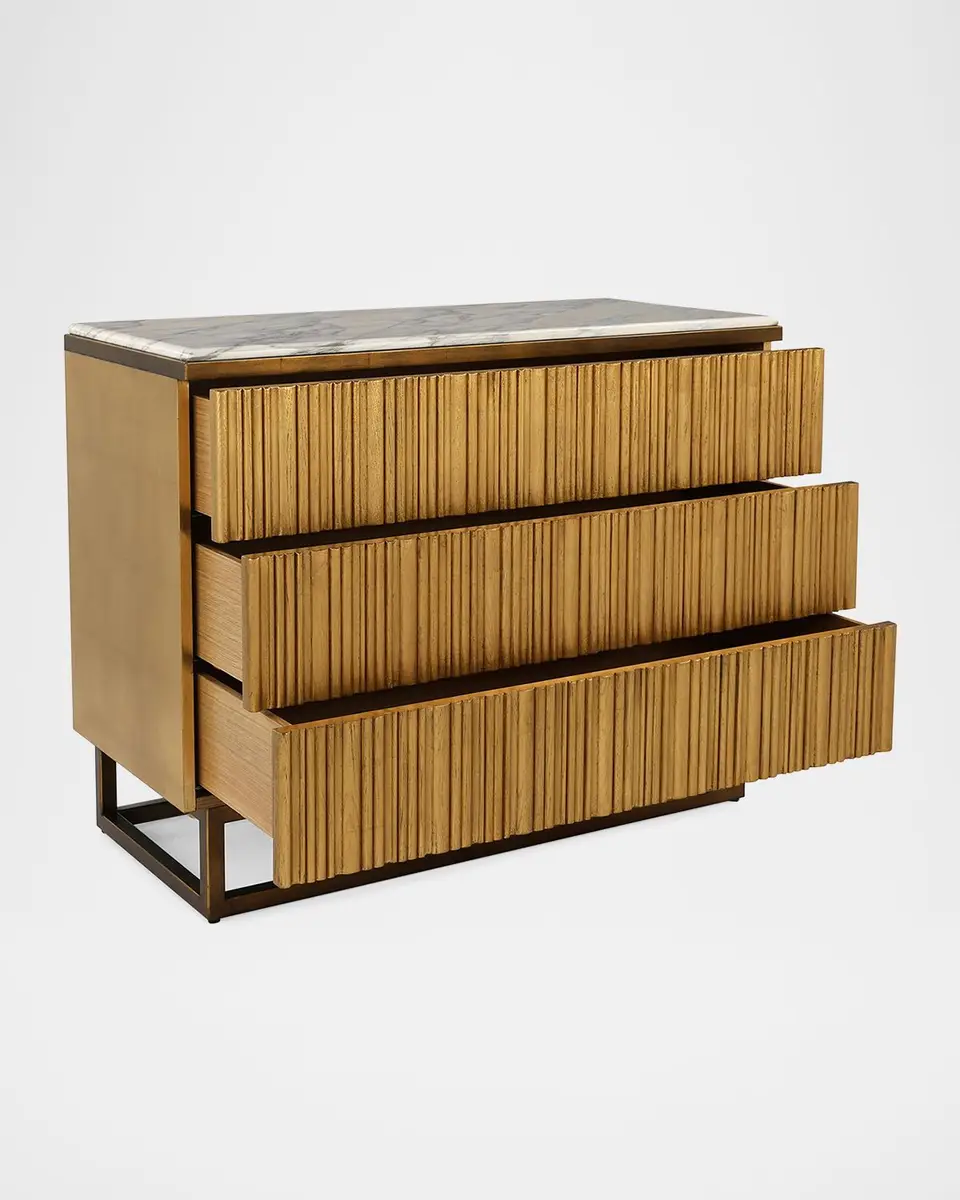 John-Richard Collection Destello 3-Drawer Chest | Thumbnail 2