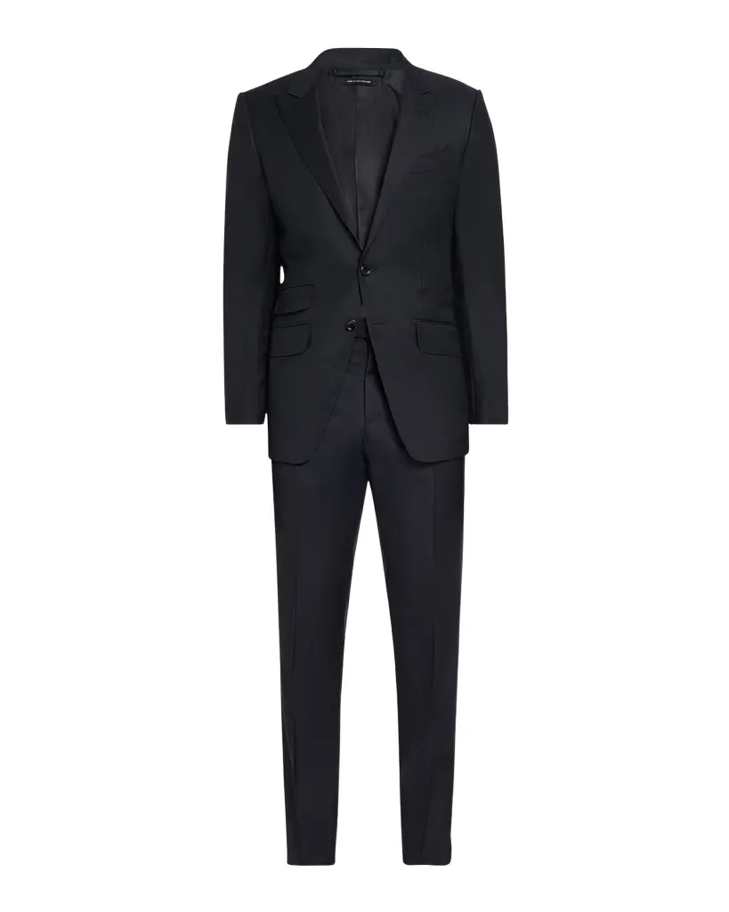 TOM FORD Men's Wool-Silk Master Twill Suit | Image 1 TOM FORD Men's Wool-Silk Master Twill Suit | Image 1