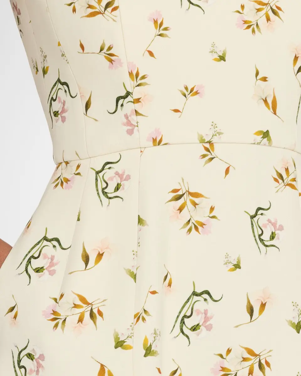 Adam Lippes Eloise Floral-Print Sleeveless Midi Dress | Thumbnail 5 Adam Lippes Eloise Floral-Print Sleeveless Midi Dress | Thumbnail 5
