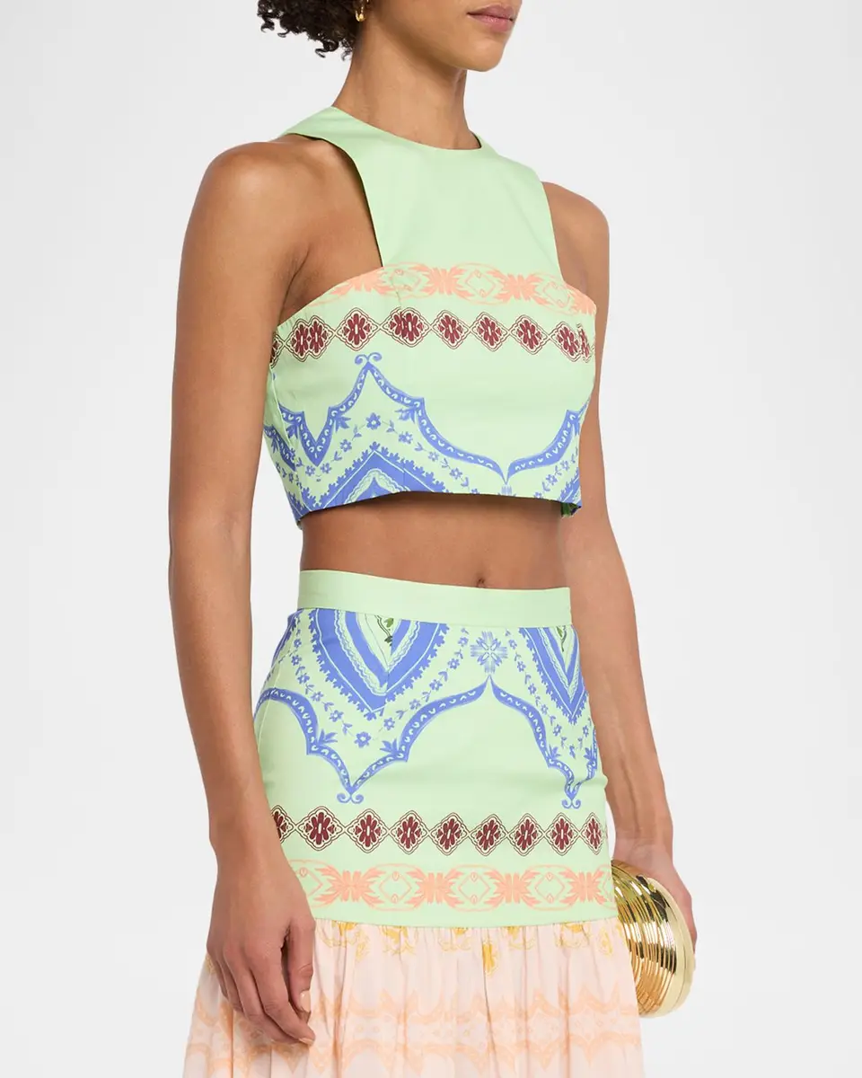 Misa Los Angeles Emi Crop Top | Thumbnail 4