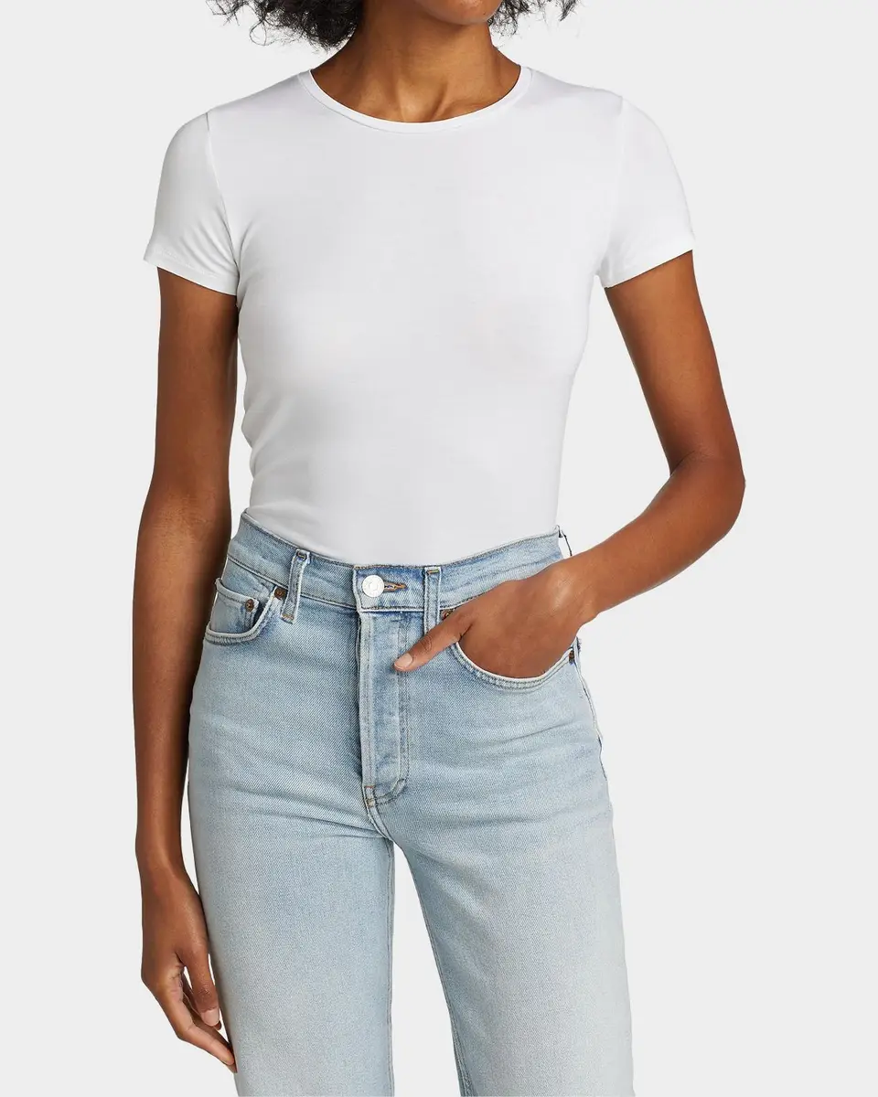 MAJESTIC FILATURES Soft Touch Short-Sleeve Crewneck T-Shirt | Thumbnail 4 MAJESTIC FILATURES Soft Touch Short-Sleeve Crewneck T-Shirt | Thumbnail 4