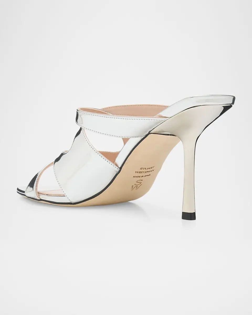 Stuart Weitzman 85mm Rubie Strappy Leather Sandals | Thumbnail 4 Stuart Weitzman 85mm Rubie Strappy Leather Sandals | Thumbnail 4