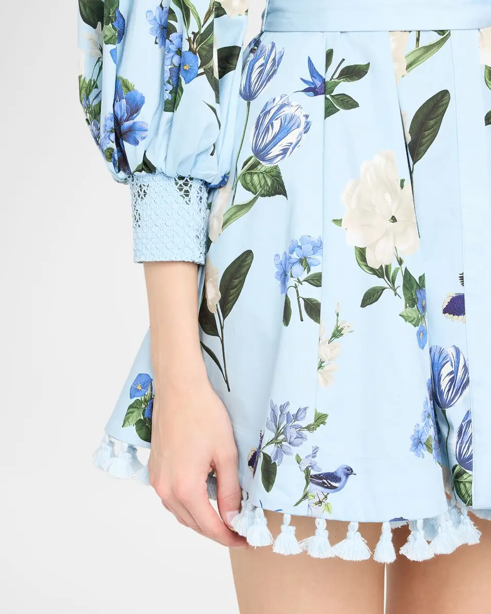Alice + Olivia Lucy Belted Mini Shirtdress | Thumbnail 5 Alice + Olivia Lucy Belted Mini Shirtdress | Thumbnail 5
