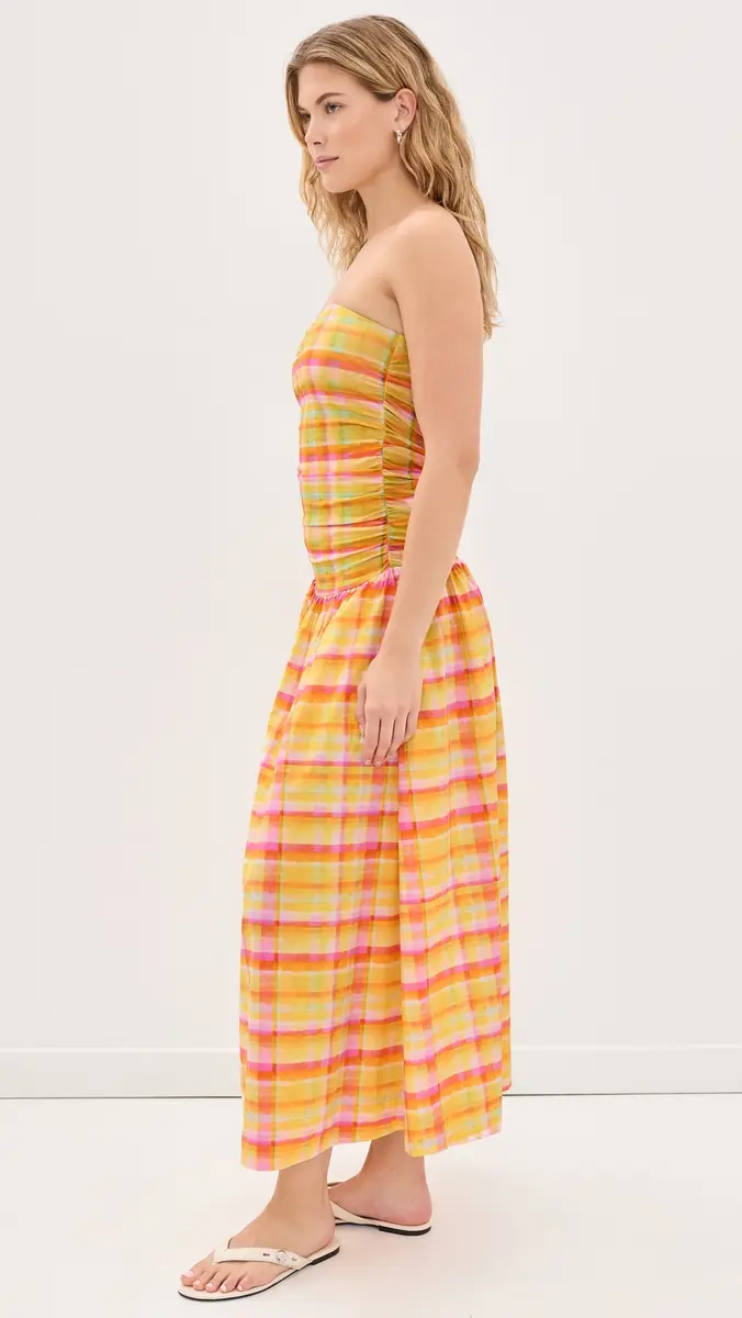 Never Fully Dressed Check Lola Dress | Thumbnail 4 Never Fully Dressed Check Lola Dress | Thumbnail 4