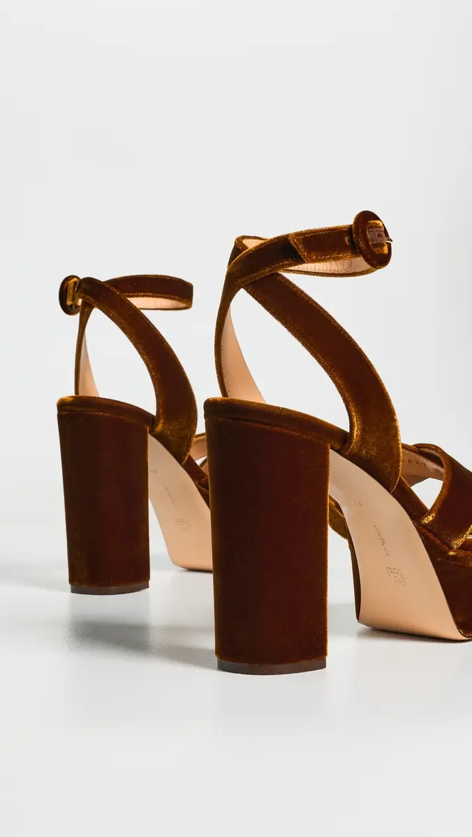 Gianvito Rossi Sabrina Velluto Heels | Thumbnail 4 Gianvito Rossi Sabrina Velluto Heels | Thumbnail 4