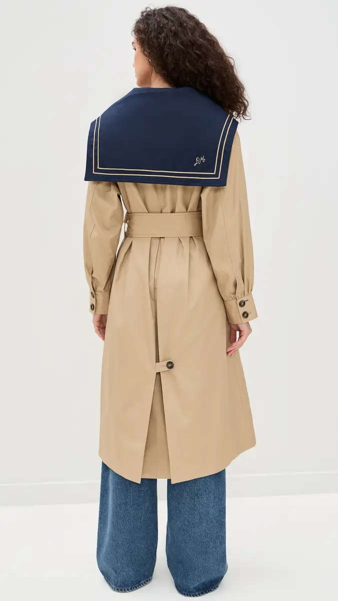 Damson Madder Ella Trench | Thumbnail 3 Damson Madder Ella Trench | Thumbnail 3