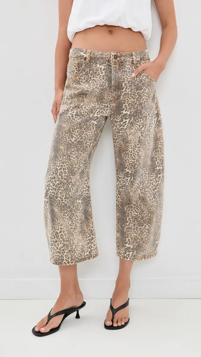 LIONESS Horseshoe Cropped Jeans | Thumbnail 2 LIONESS Horseshoe Cropped Jeans | Thumbnail 2