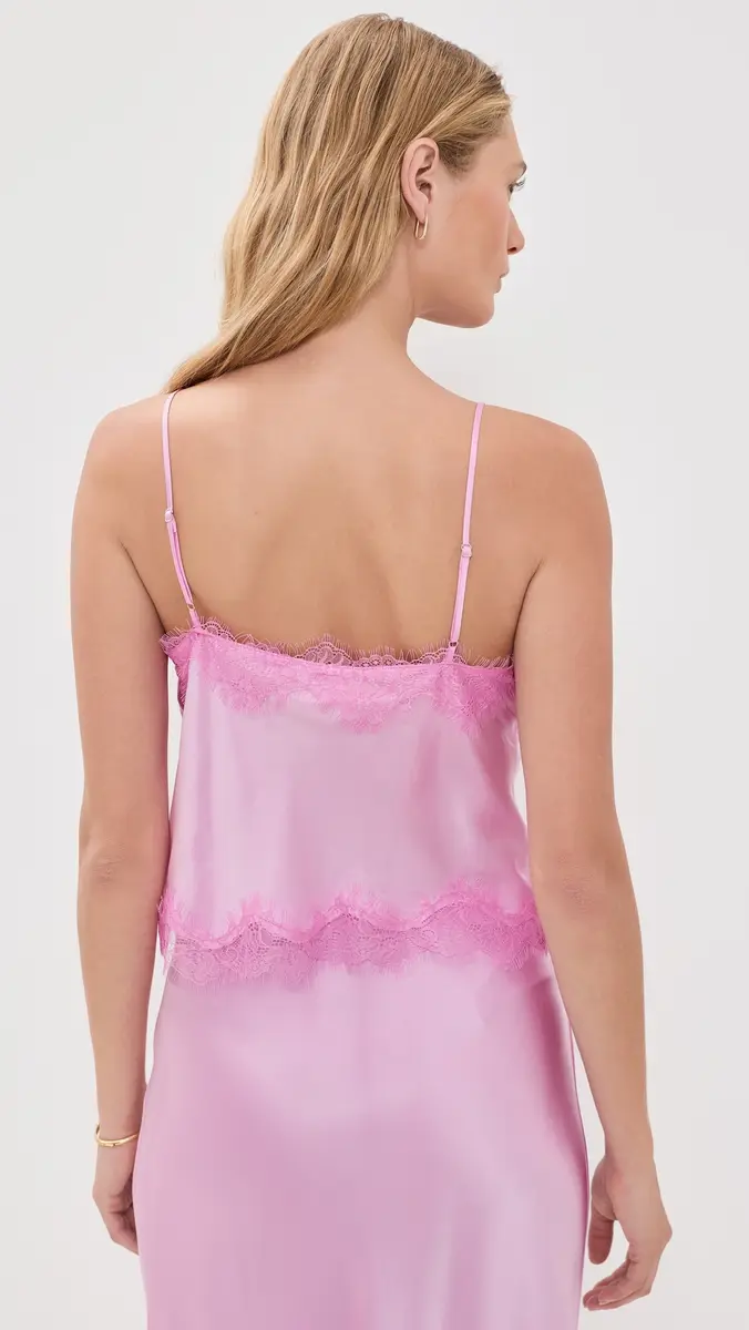 L'Agence Kimber Lace Insert Cami | Thumbnail 3 L'Agence Kimber Lace Insert Cami | Thumbnail 3