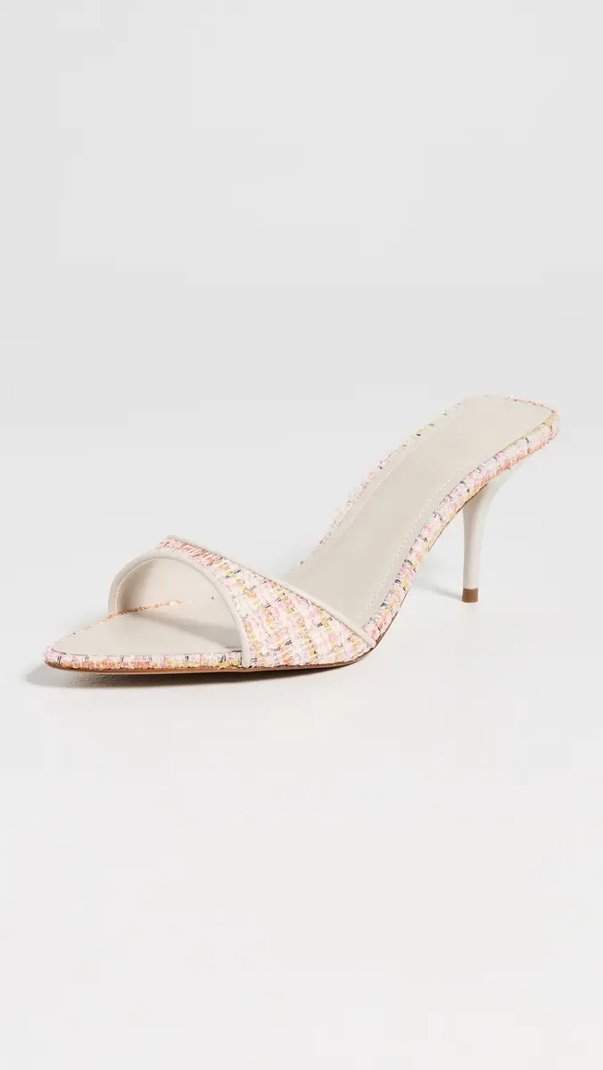 Schutz Elodie Tweed Mules | Thumbnail 2 Schutz Elodie Tweed Mules | Thumbnail 2