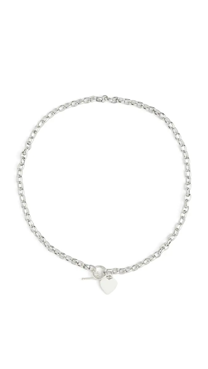 Shashi Heart Charm Necklace | Thumbnail 6