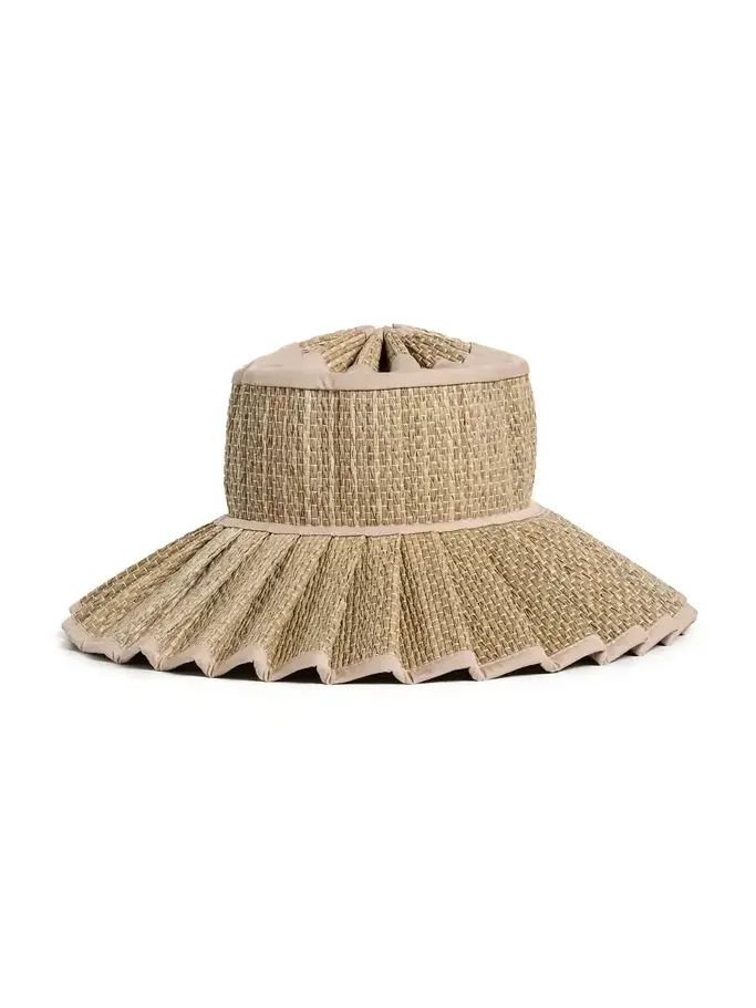 Island Capri Packable Straw Hat
