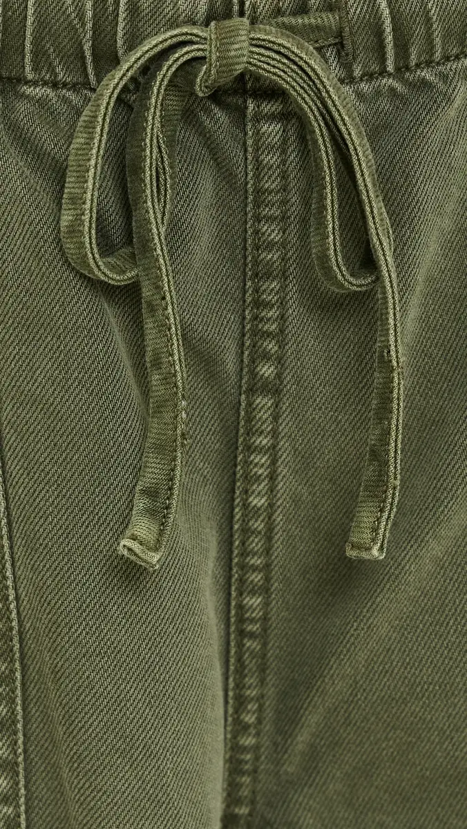Madewell Pull-On Barrel-Leg Utility Pants in Airy Denim | Thumbnail 6 Madewell Pull-On Barrel-Leg Utility Pants in Airy Denim | Thumbnail 6