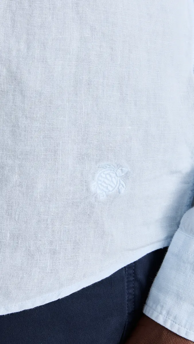 Vilebrequin Caroubis Linen Shirt | Thumbnail 6