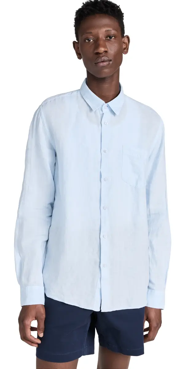 Vilebrequin Caroubis Linen Shirt | Image 1 Vilebrequin Caroubis Linen Shirt | Image 1