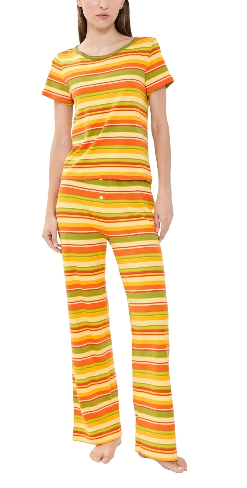Baby Jean Long Pajama Set Baby Jean Long Pajama Set