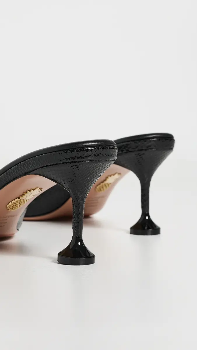 Aquazzura Bisous Mules 65mm | Thumbnail 4 Aquazzura Bisous Mules 65mm | Thumbnail 4