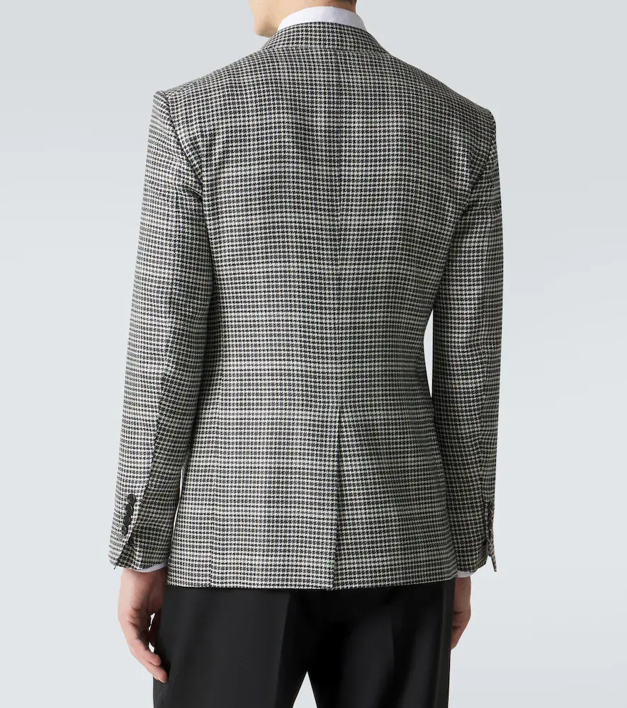 Tom Ford Checked wool-blend suit jacket | Thumbnail 2 Tom Ford Checked wool-blend suit jacket | Thumbnail 2