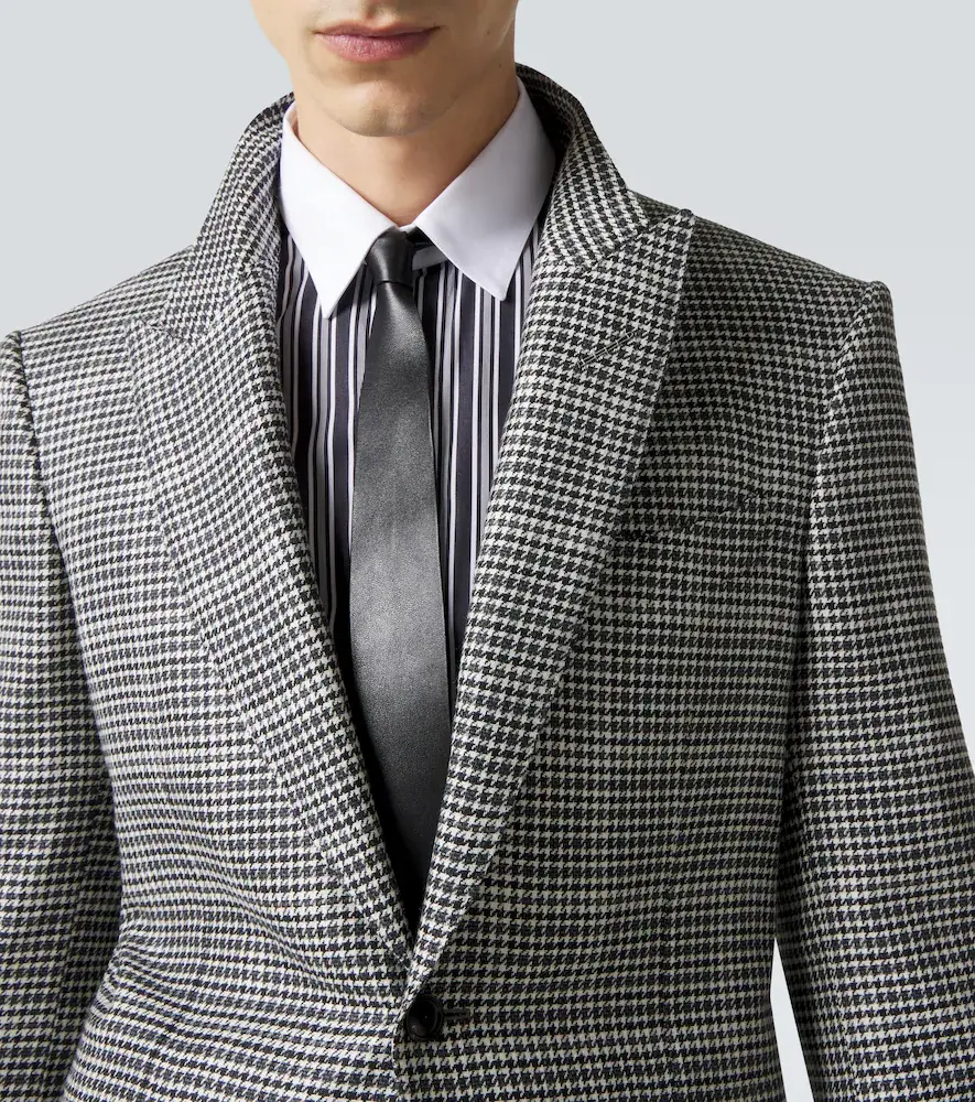 Tom Ford Checked wool-blend suit jacket | Thumbnail 3 Tom Ford Checked wool-blend suit jacket | Thumbnail 3