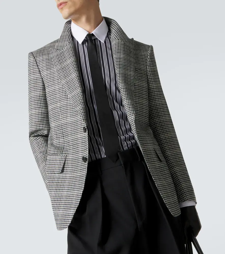 Tom Ford Checked wool-blend suit jacket | Thumbnail 4 Tom Ford Checked wool-blend suit jacket | Thumbnail 4