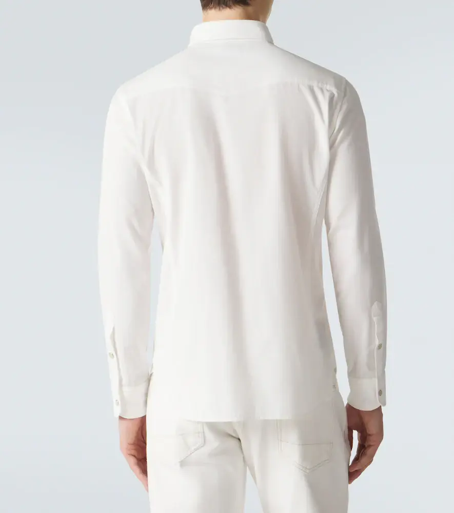 Tom Ford Cotton corduroy Western shirt | Thumbnail 2