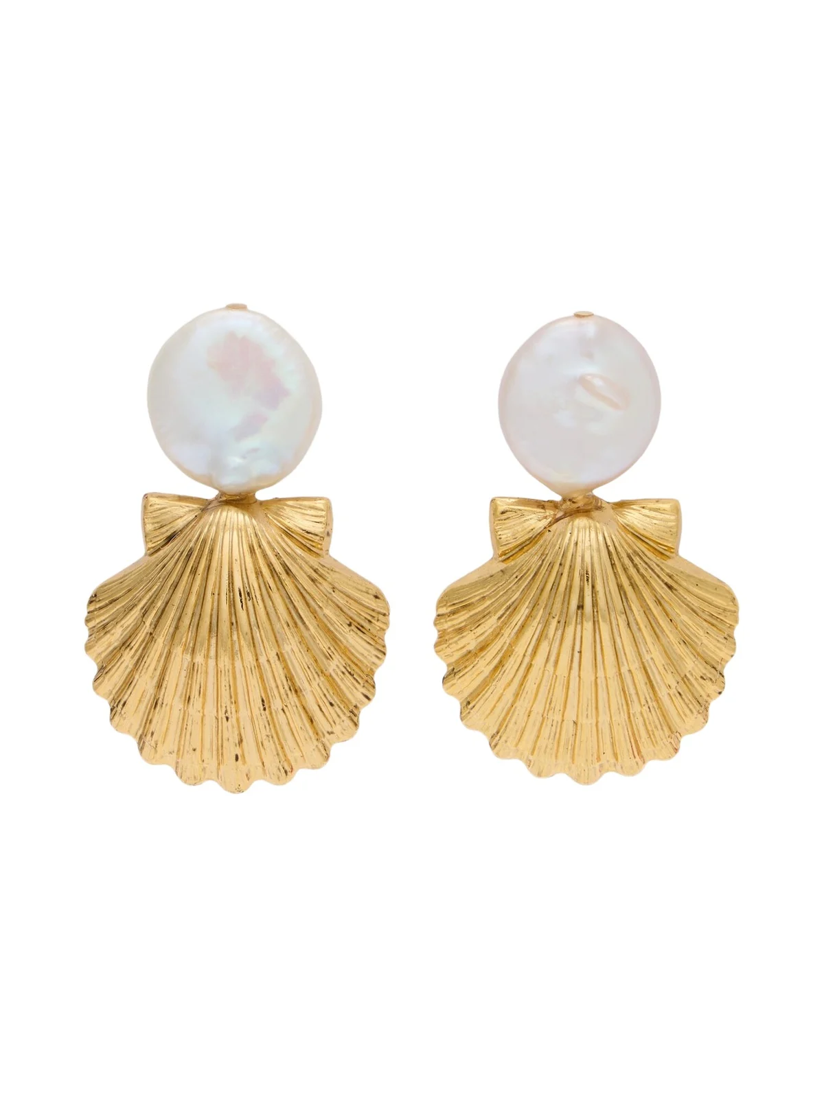 Jennifer Behr Laguna faux pearl drop earrings