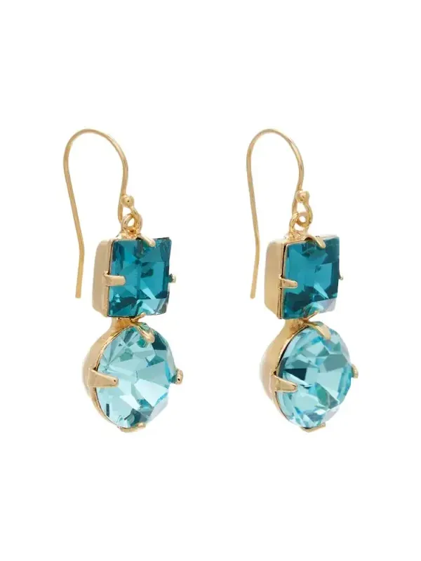 Kaiden gold-plated drop earrings Kaiden gold-plated drop earrings