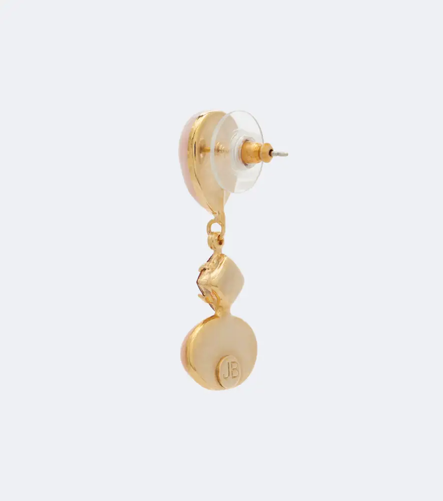 Jennifer Behr Quincy embellished drop earrings | Thumbnail 3