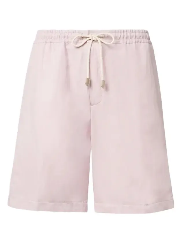 Canali Linen and silk shorts