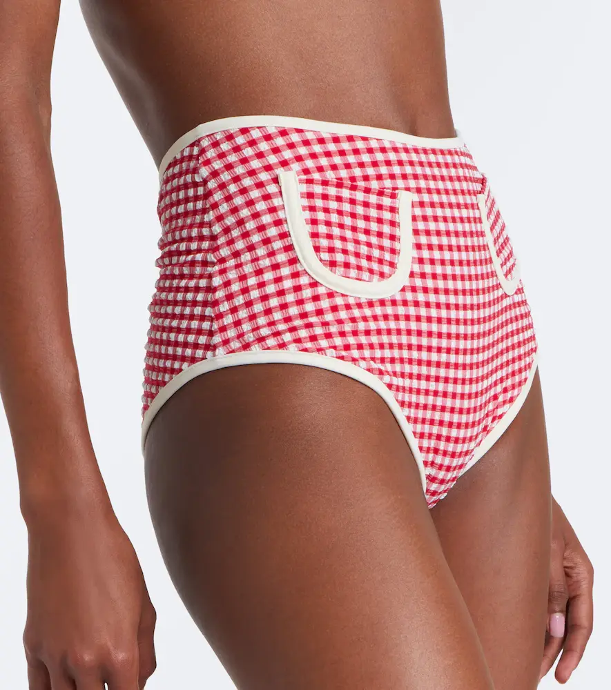 Montce Polly gingham bikini bottoms | Thumbnail 2 Montce Polly gingham bikini bottoms | Thumbnail 2