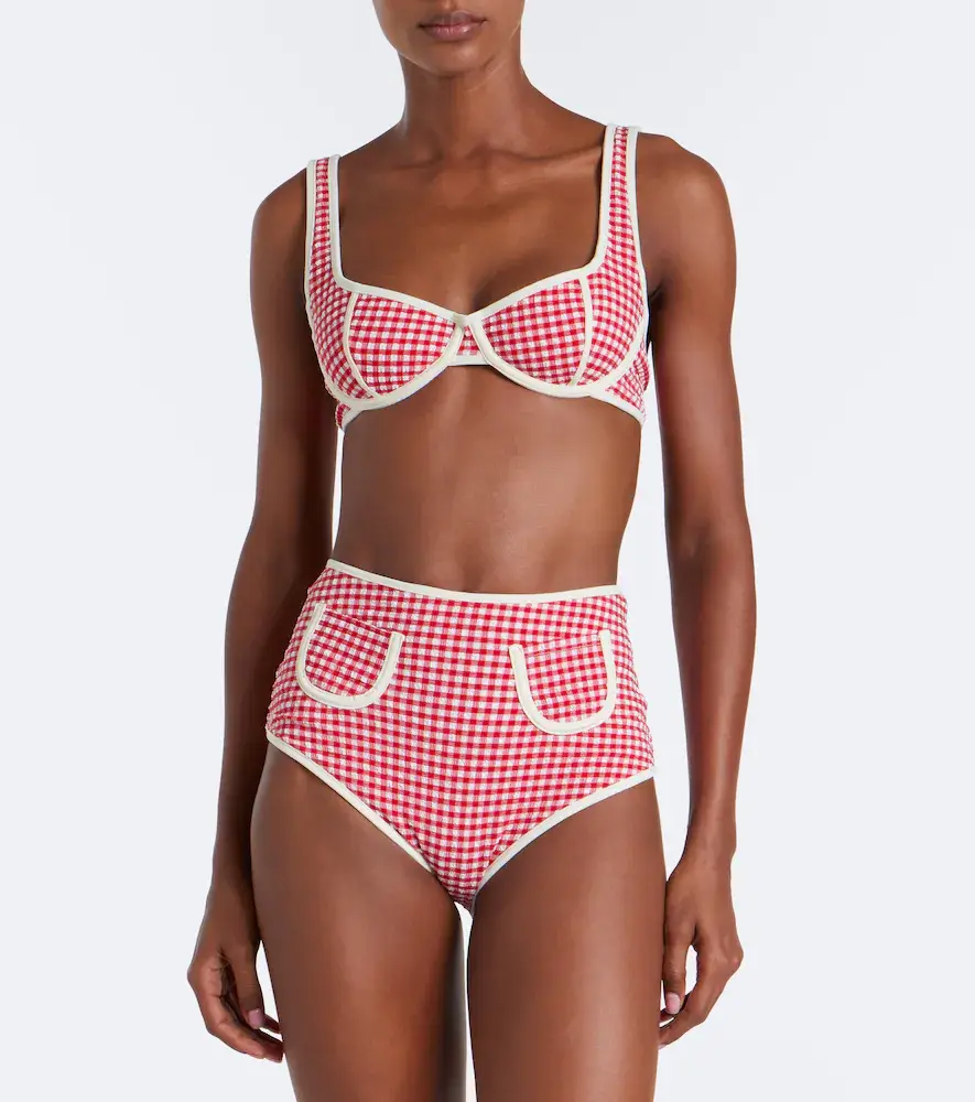 Montce Polly gingham bikini bottoms | Thumbnail 4 Montce Polly gingham bikini bottoms | Thumbnail 4