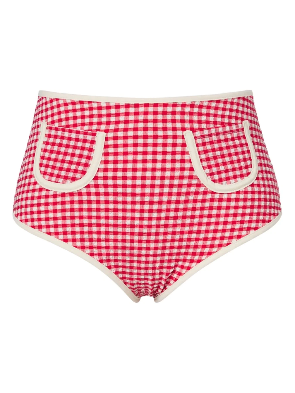 Polly gingham bikini bottoms