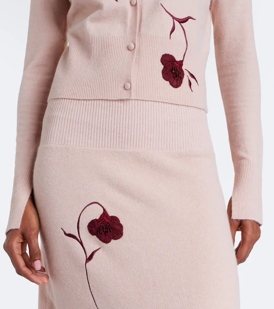 Erdem Floral-appliqué cardigan | Thumbnail 2 Erdem Floral-appliqué cardigan | Thumbnail 2