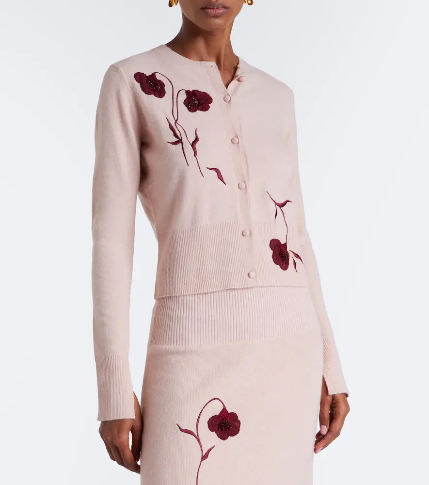 Erdem Floral-appliqué cardigan | Thumbnail 5 Erdem Floral-appliqué cardigan | Thumbnail 5
