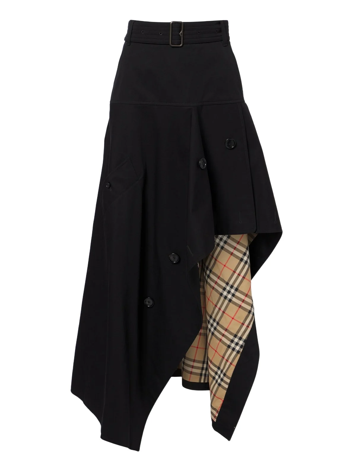 Asymmetric cotton maxi skirt Asymmetric cotton maxi skirt