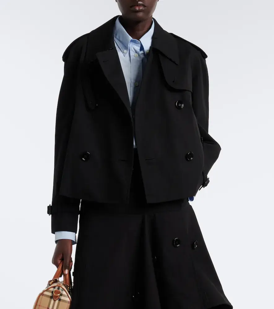 Burberry Double-breasted cotton gabardine jacket | Thumbnail 7 Burberry Double-breasted cotton gabardine jacket | Thumbnail 7