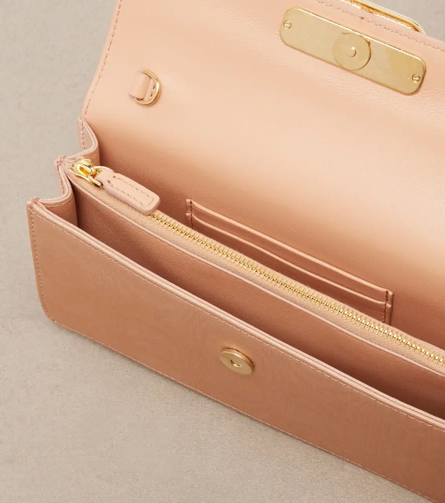 Valentino Garavani VLogo embellished wallet on chain | Thumbnail 4