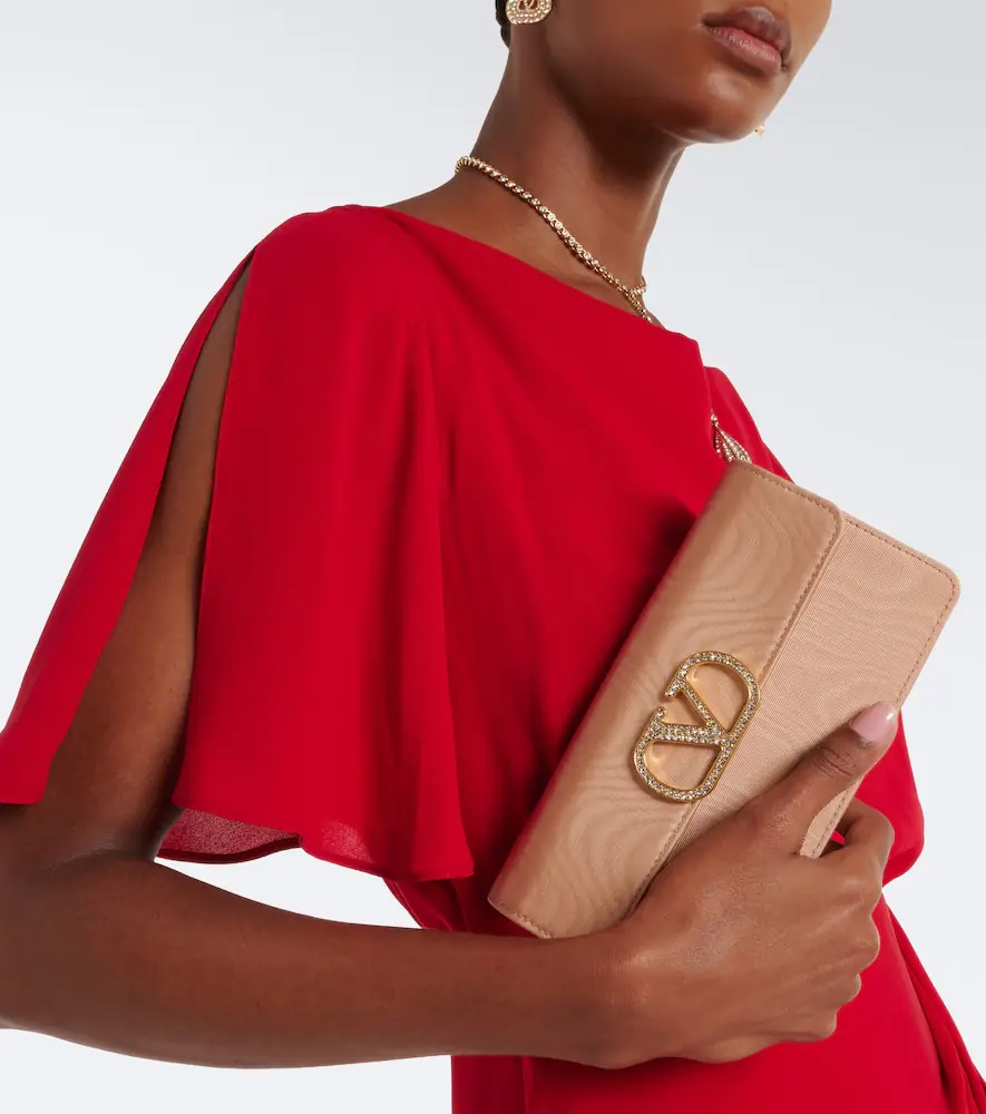 Valentino Garavani VLogo embellished wallet on chain | Thumbnail 7