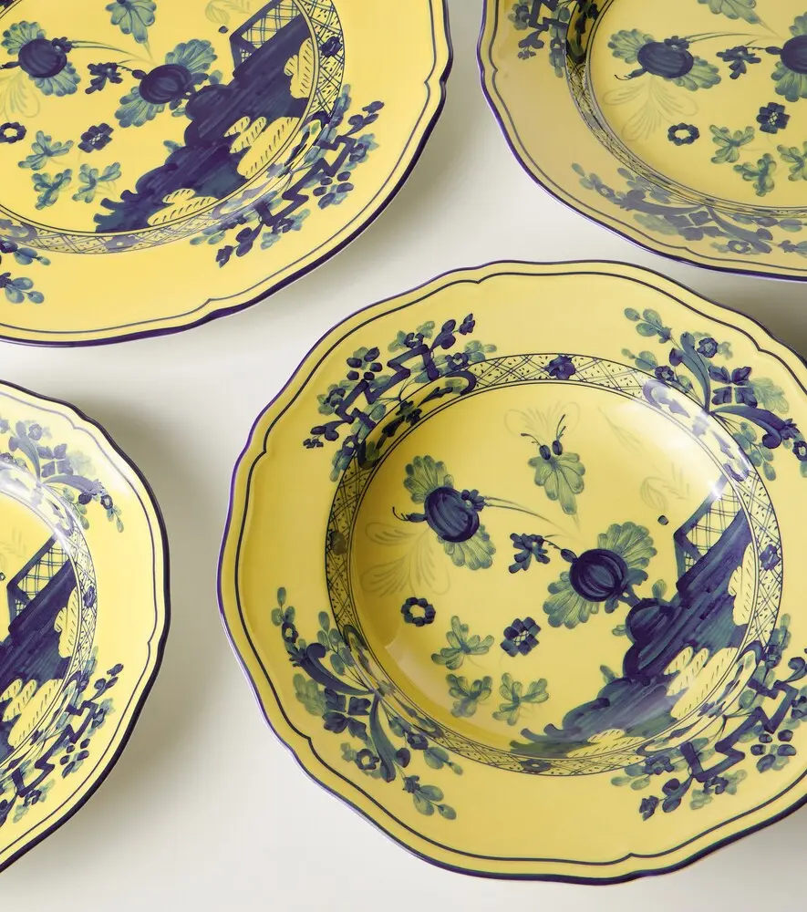 GINORI 1735 Oriente Italiano porcelain soup plate | Thumbnail 2