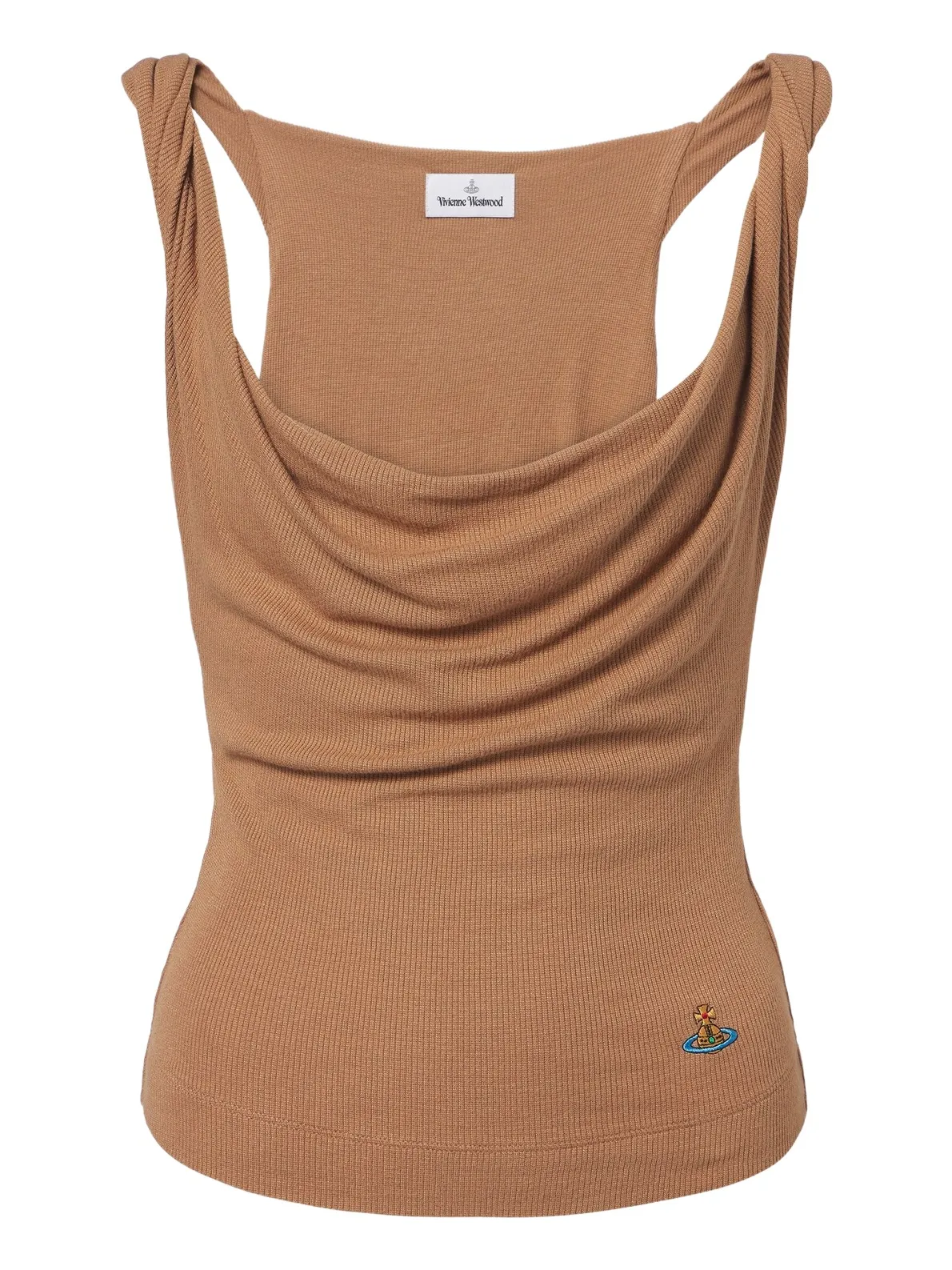 Anna draped knitted tank top Anna draped knitted tank top