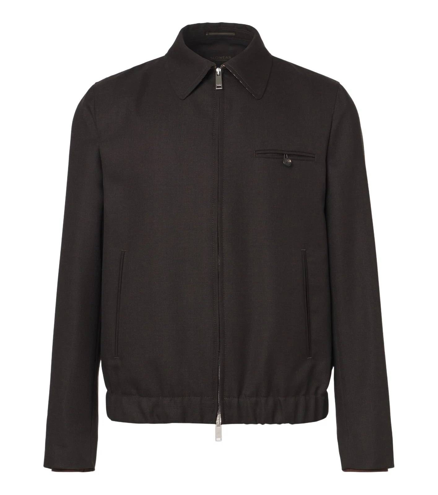Virgin wool blouson jacket Virgin wool blouson jacket