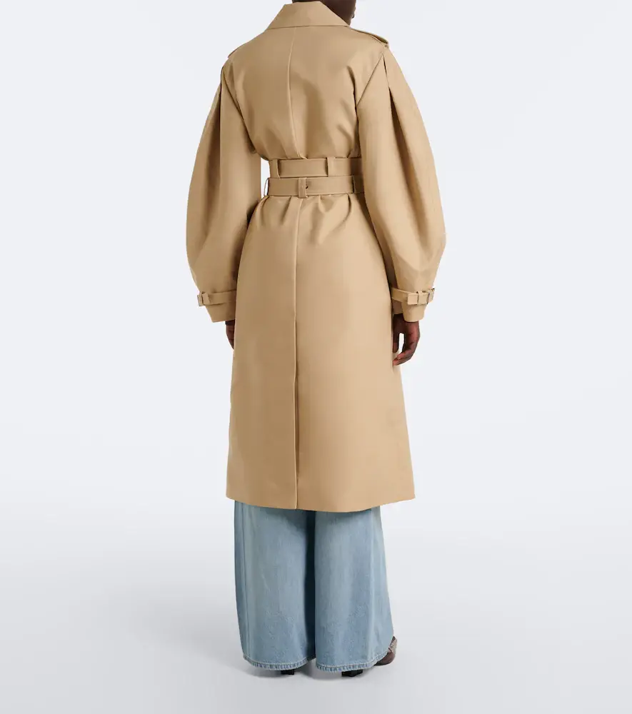 Ganni Cotton trench coat | Thumbnail 3 Ganni Cotton trench coat | Thumbnail 3