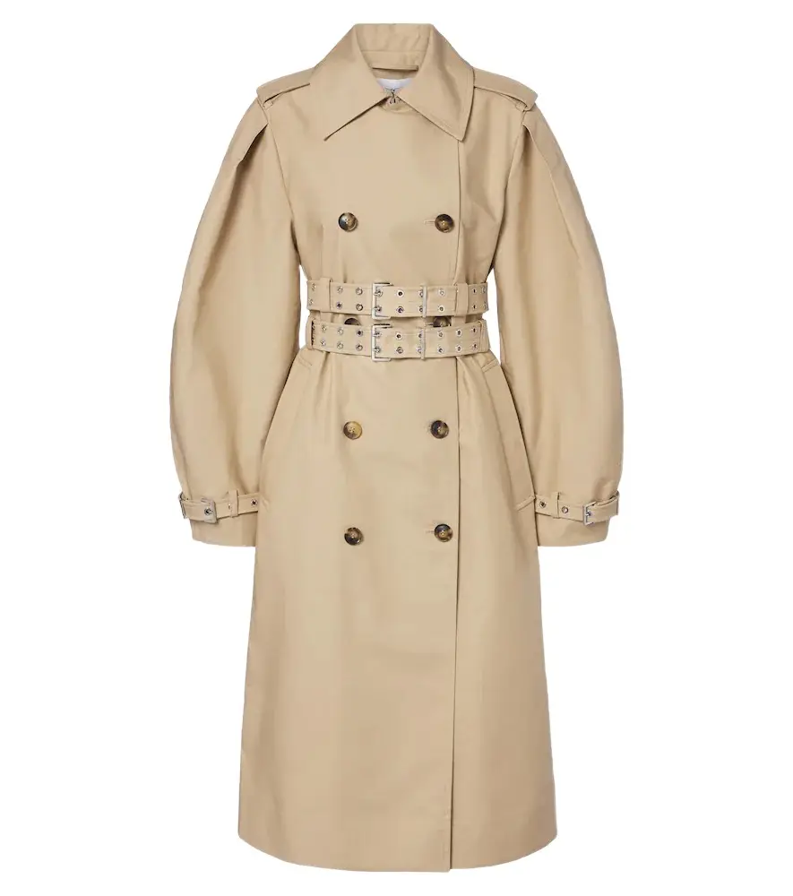 Ganni Cotton trench coat | Image 1 Ganni Cotton trench coat | Image 1