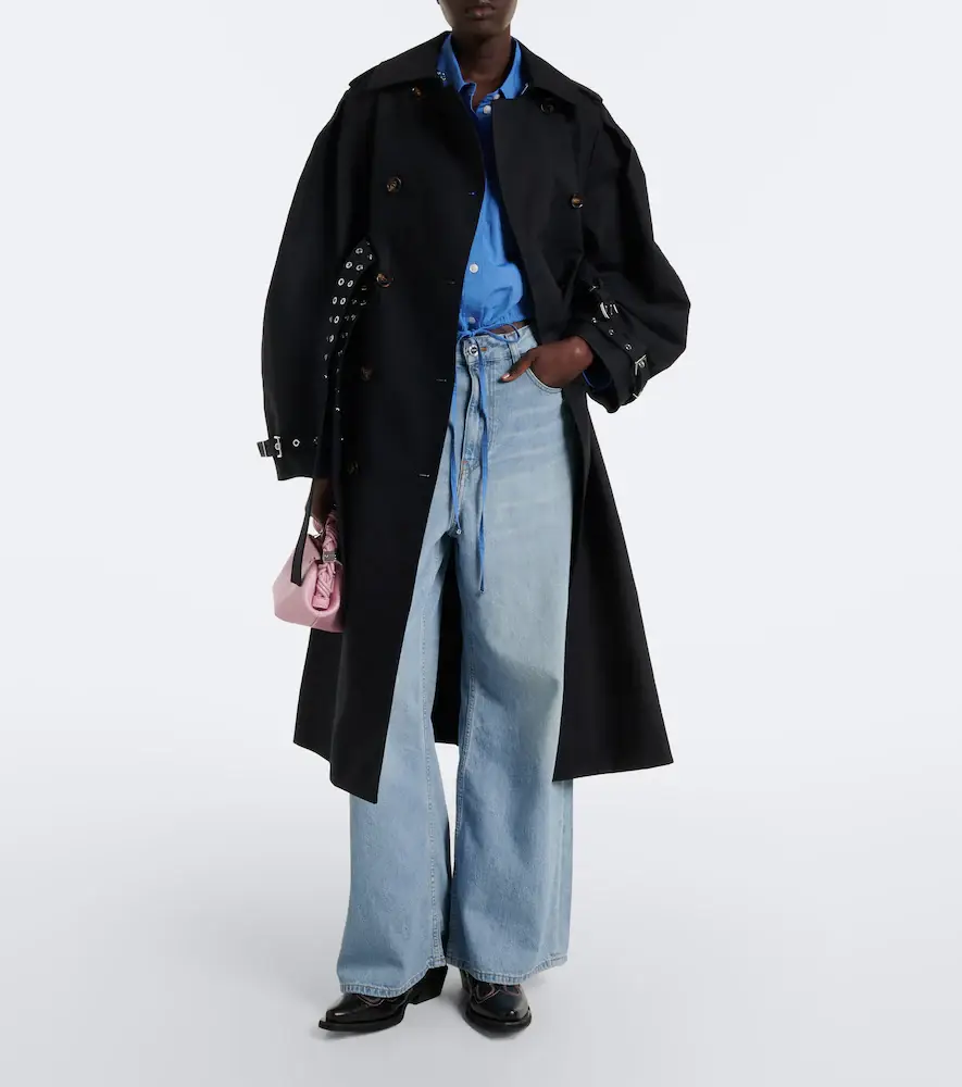 Ganni Cotton trench coat | Thumbnail 6